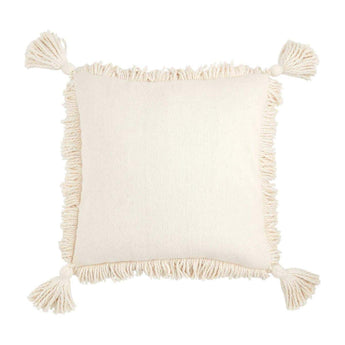 Square Fringe Tassel Pillow