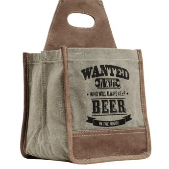 Myra Bag - Wanted Wife 6 Pack Beer Caddy