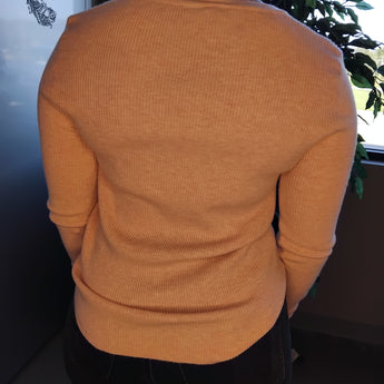 Kym Soft Henley Top with Buttons