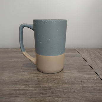 Michigan Outline 16oz Boulder Mug Grey to Tan