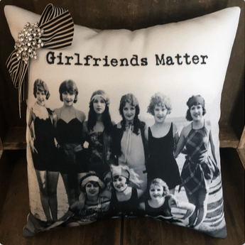 14x14 Saying Pillow - Ruffled Feather