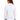TRIBAL "The Shirt" - White Long Sleeve Collared Button-Up Blouse with Side Seam Plackets