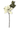 23" Cream and Green Magnolia Spray - Ruffled Feather