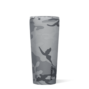 24oz Grey Camo Tumbler - Ruffled Feather