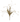 25" Brown Bead Bud Spray w/ Foilage - Ruffled Feather