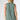 Coco+Carmen Erin Pleat Back V-Neck Tank-Spruce Green