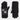 Coco+Carmen - Snowflake Convertible Gloves (Black/Grey)