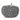 5" Black Pumpkin with Rhinestones - Ruffled Feather