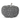 5" Black Pumpkin with Rhinestones - Ruffled Feather