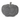 7.5" Black Pumpkin Covered in Rhinestones - Ruffled Feather