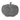 7.5" Black Pumpkin Covered in Rhinestones - Ruffled Feather