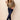 TRIBAL-Sophia Curvy Year Round Basics Straight Leg Denim Jeans - Deep Ocean