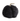 9" Black Eyelash Fringe Fabric Pumpkin - Ruffled Feather