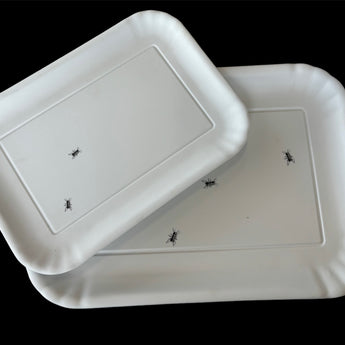 Washable "Paper" Tray w/Ants 2pk Melamine