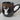 Buck Outline 26 oz Rustic Taverns Mug (Beige to Brown or Blue to Tan)