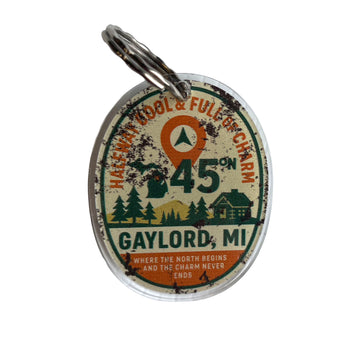 Halfway Cool Full Of Charm Keychain