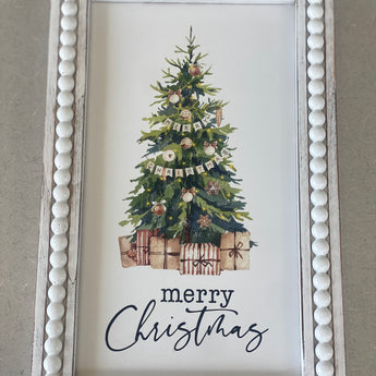 Snowman/Christmas Tree Wall Signs