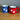 Paw Print 15 oz Campfire Mug (Red or Blue)