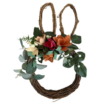 CLEARANCE Rachel Rabbit Grapevine Wreath