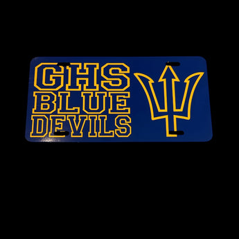 GHS License Plate