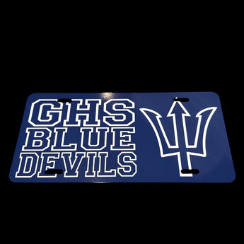 GHS License Plate