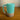 Paw Print 16oz Teal to Tan Boulder Mug
