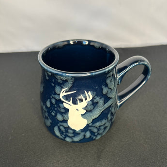 Buck 16 oz Marbled Tavern Mug (Forest Green or Dark Blue)