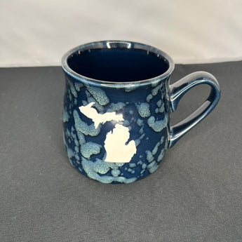 Michigan 16oz Marbled Tavern Mug (Forest Green or Dark Blue)