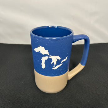 Great Lakes 16oz Blue to Tan Boulder Mug
