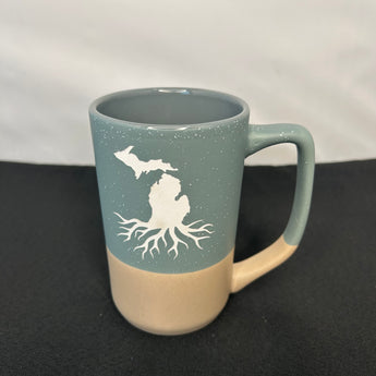 Michigan Roots 16oz Grey to Tan Boulder Mug