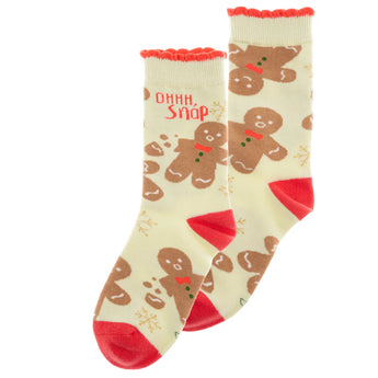 Gingerbread Holiday Socks