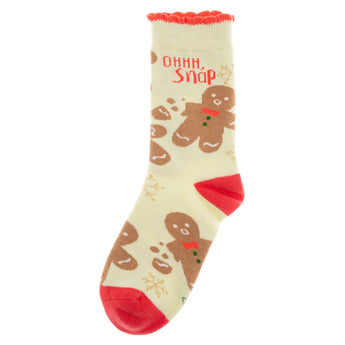Gingerbread Holiday Socks