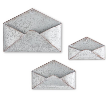 Tin Wall Mounted Envelopes