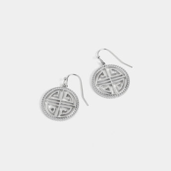 Labyrinth Crest Earrings