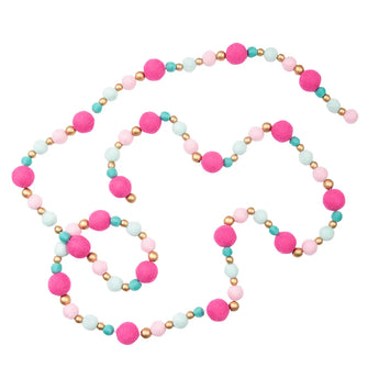 BOHO Brights Felt Garland