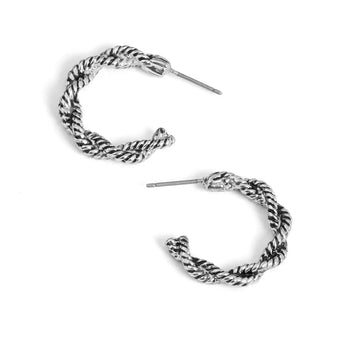 Rope Detail w/ Twist Earrings