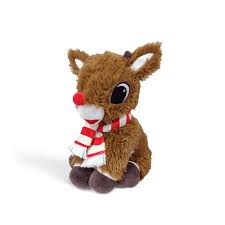 Rudolph with Scarf Warmie