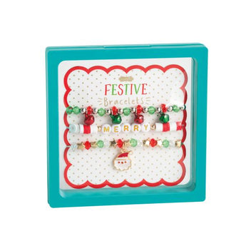 Santa Beaded Bracelet