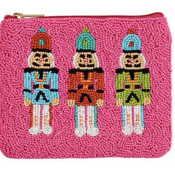 Nutcracker Holiday Beaded Case