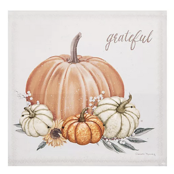 Grateful Pumpkin Wall Art