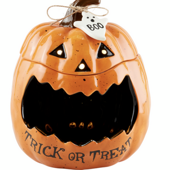 Trick Or Treat Jack-O-Lantern Container