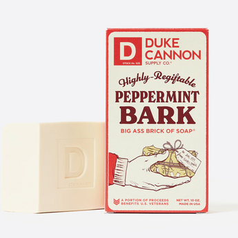 Duke Cannon Holiday Soap - Peppermint Bark