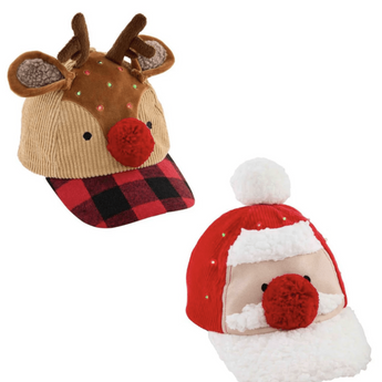 CLEARANCE - Christmas Kids Light Up Hat