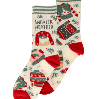 Sweater Holiday Socks
