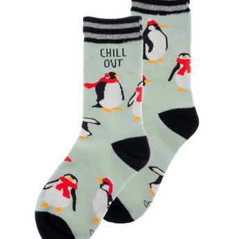 Penguin Holiday Socks