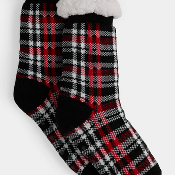 Cozy Cabin Slipper Socks