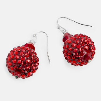 Holiday Glee Earring Red