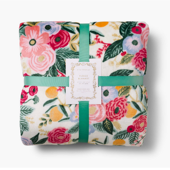 Floral Fleece Blanket