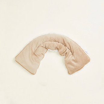 Marshmallow Brown Neck Wrap Warmies