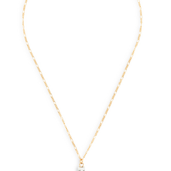 Strong Brave Smart Quote Necklace